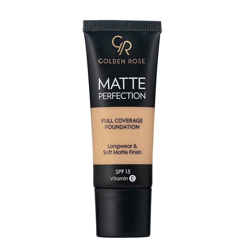 Изображение товара GOLDEN ROSE Тональный крем Matte Perfection Full Coverage FOUNDATION, NATURAL 6