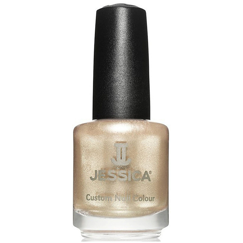 Изображение товара JESSICA CNC-359 Palladium Золотистый мерцающий лак для ногтей 7-Free