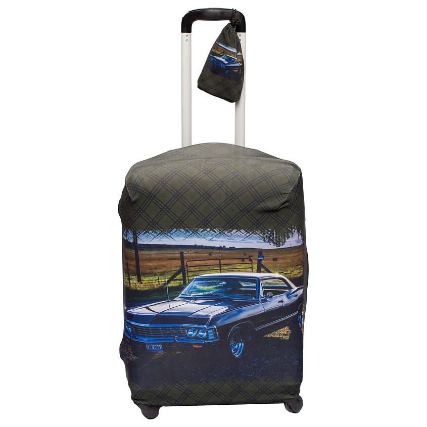 Изображение товара МOR&VID Чехол для чемодана Medium 65-74 см с мешочком и молнией