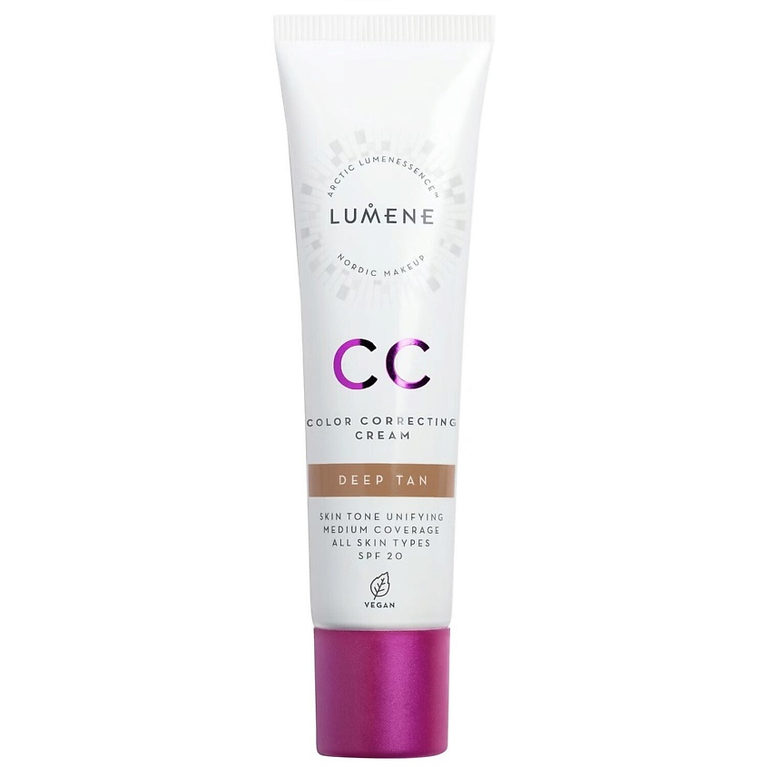 Изображение товара LUMENE Легкий тонирующий крем CC Color Correcting Cream SPF20, 5 Deep Tan