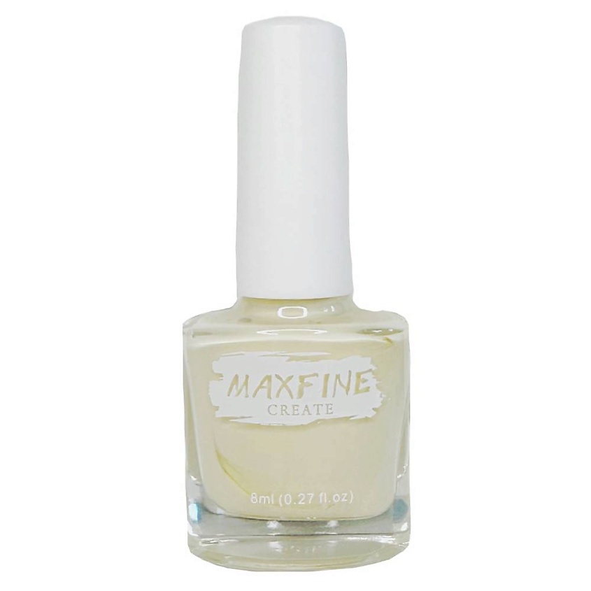 Изображение товара Быстросохнущий лак для ногтей Maxfine бледно-жёлтый 100 оттенков