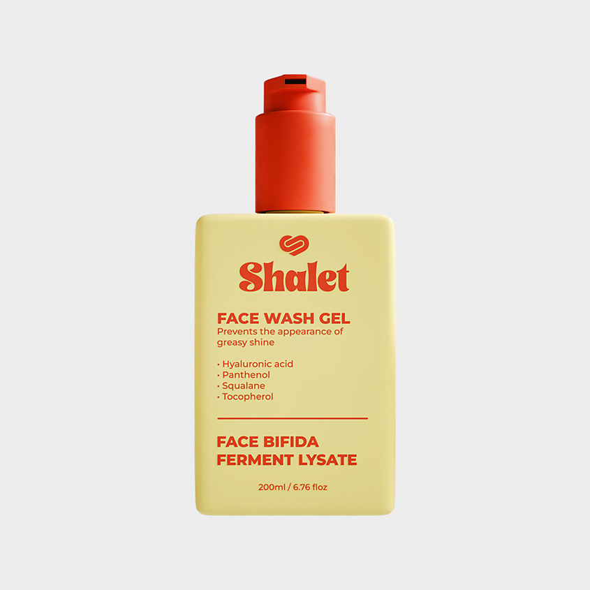 Изображение товара SHALET Увлажняющий гель для умывания гиалурон + пантенол, 1 шт.