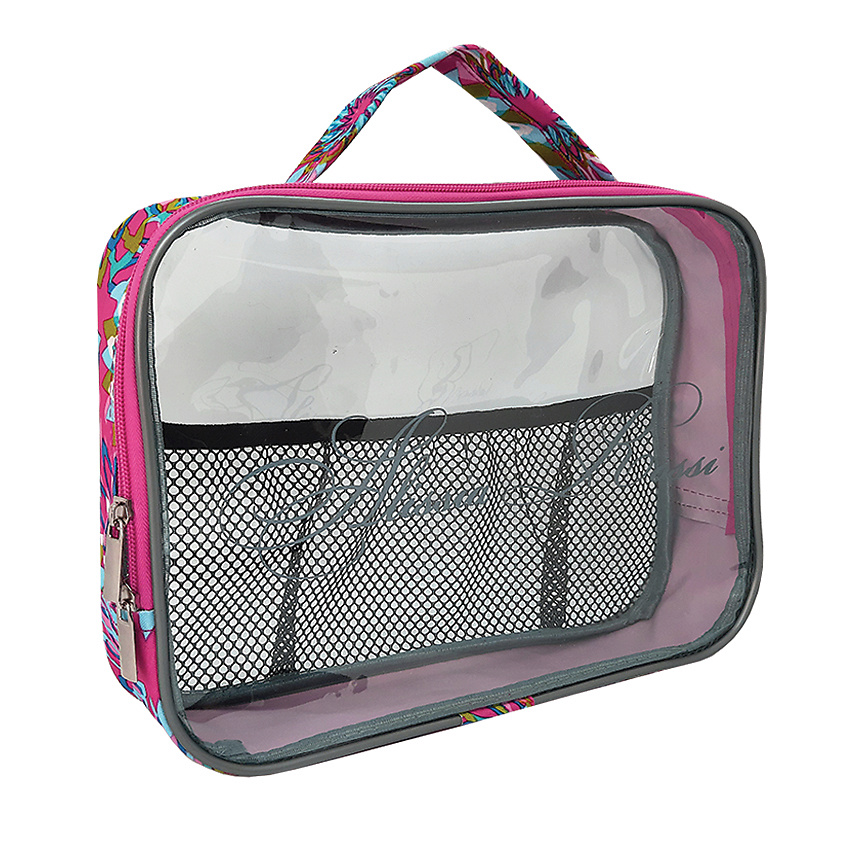 Изображение товара Большая прозрачная косметичка из ПВХ и Оксфорд для путешествий и дома