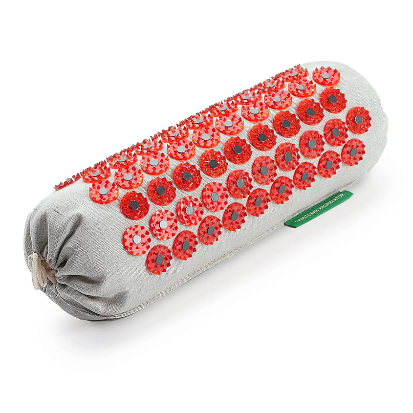 Изображение товара ЛАБОРАТОРИЯ КУЗНЕЦОВА Массажер "Тибетский аппликатор" мягкий валик универсальный, Красный