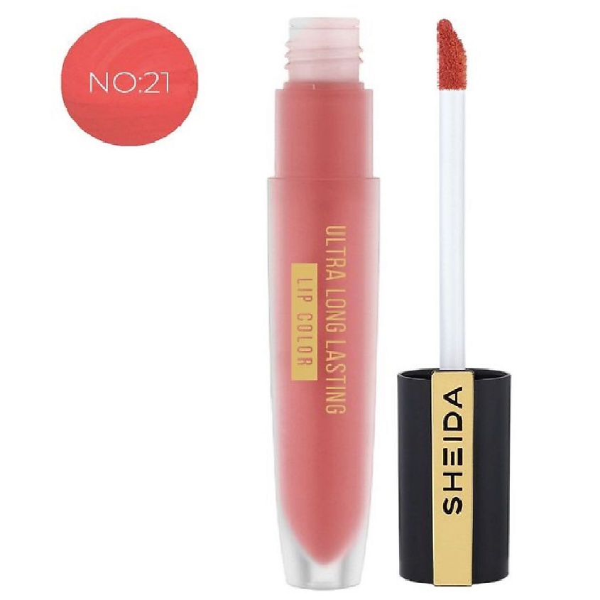 Изображение товара SHEIDA Водостойкая жидкая помада для губ, Розовый,нежно-розовый,розовый кварц,розовая камелия