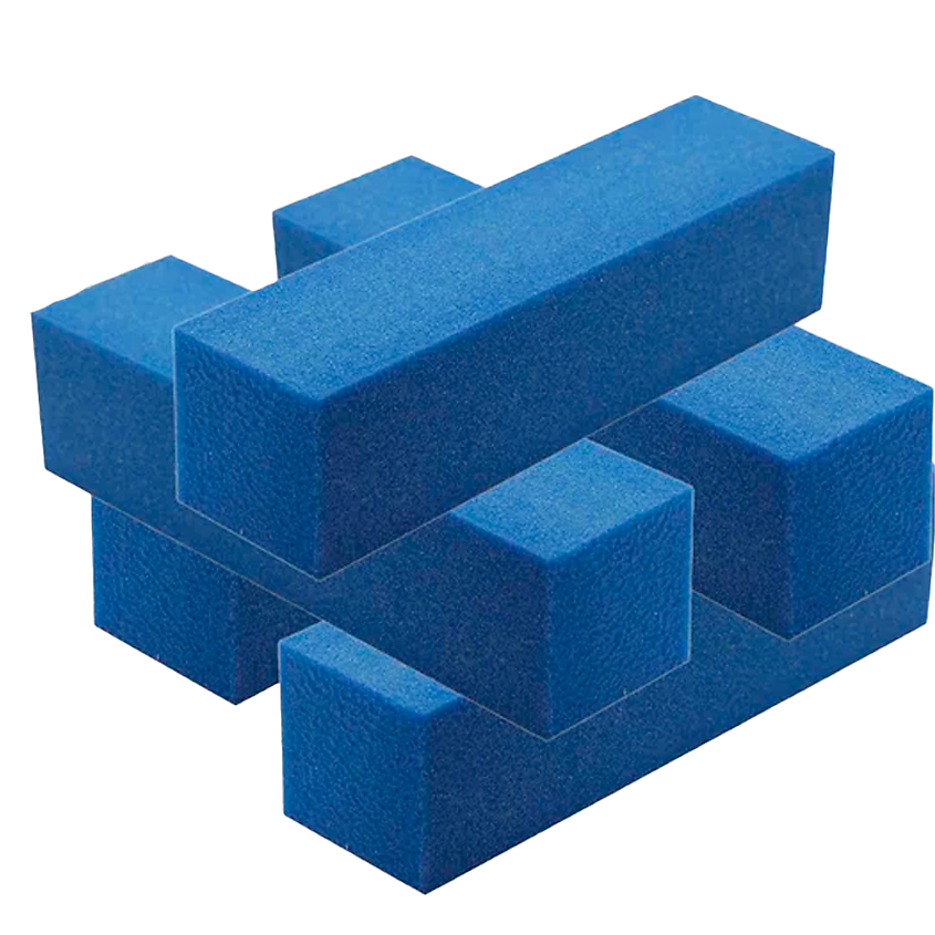 Изображение товара Набор бафов для шлифовки ногтей LAKBERRY 5 шт мягкая абразивность