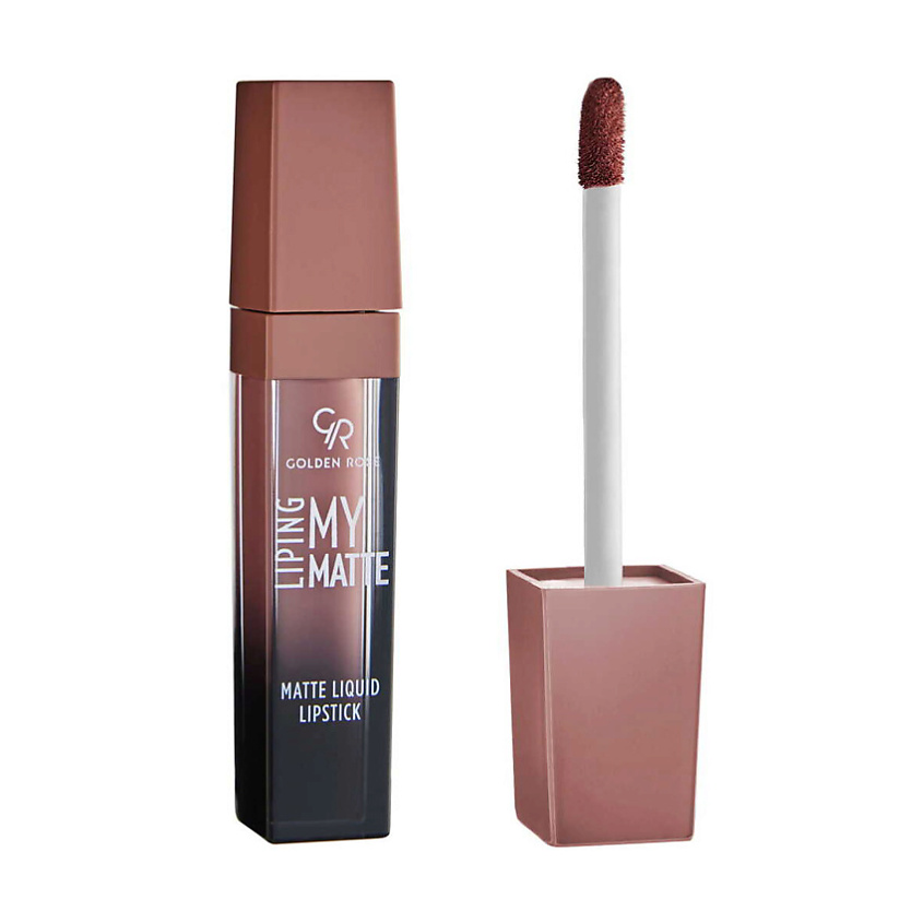Изображение товара GOLDEN ROSE Жидкая помада LIPING MY MATTE, №04