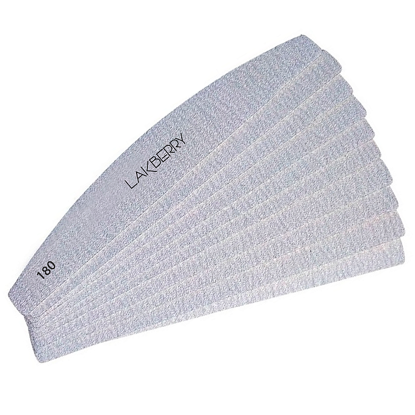 Изображение товара Сменные файлы для пилки ногтей 180 грит 10 шт LAKBERRY