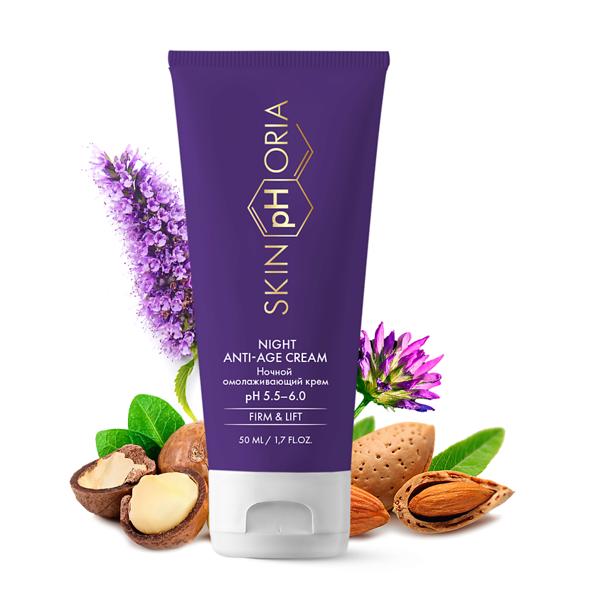 Изображение товара SKINPHORIA Ночной омолаживающий крем Night Anti-age cream, 50 мл