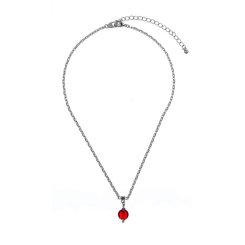 Изображение товара LANZEROTTI Колье Crespino со стеклянной бусиной, Красный