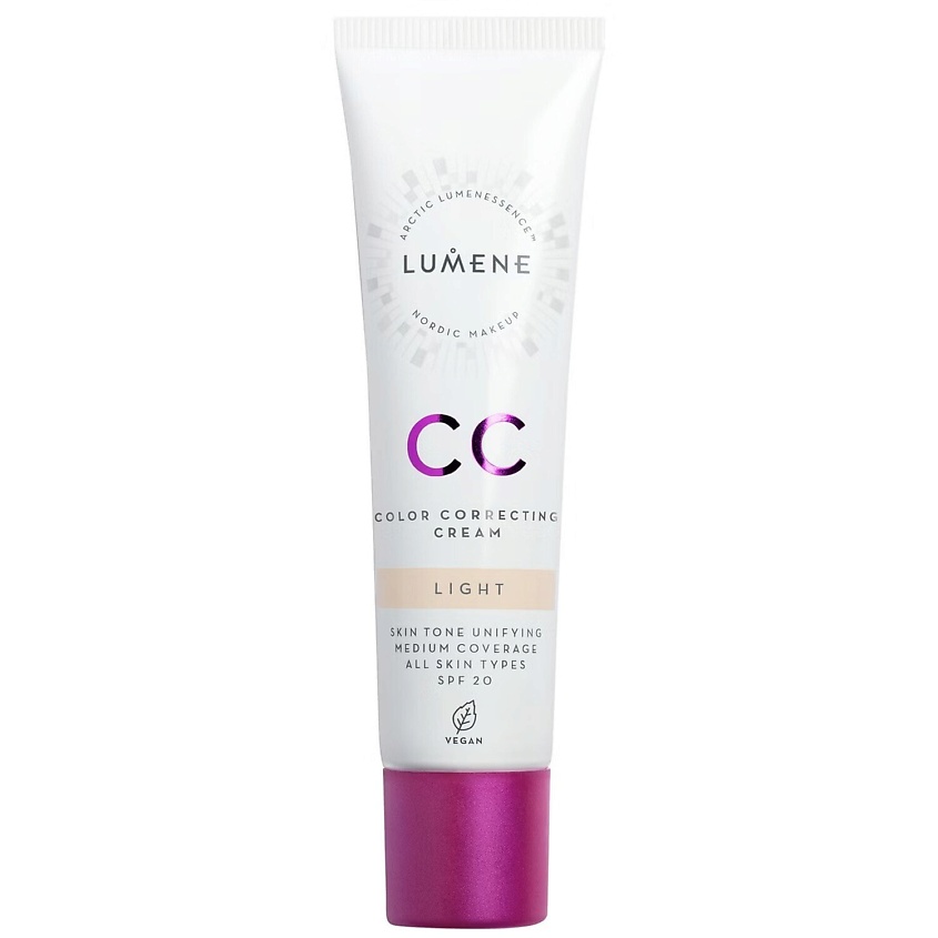 Изображение товара LUMENE Легкий тонирующий крем CC Color Correcting Cream SPF20, 0.5 Light