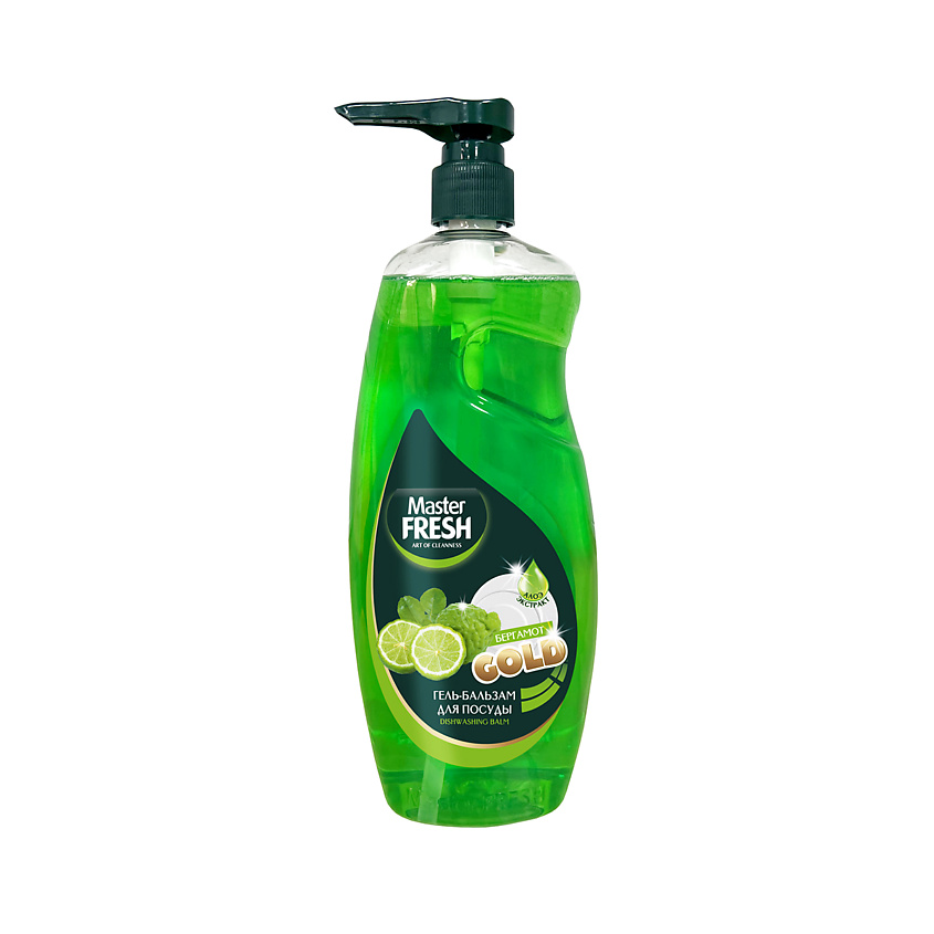 Изображение товара MASTER FRESH Гель-бальзам для мытья посуды GOLD (БЕРГАМОТ), 1000 мл