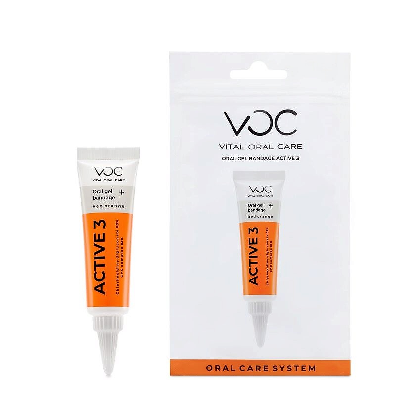 Изображение товара VOC VITAL ORAL CARE Пародонтальный гель-бандаж ACTIVE 3 30 мл для десен воспаления