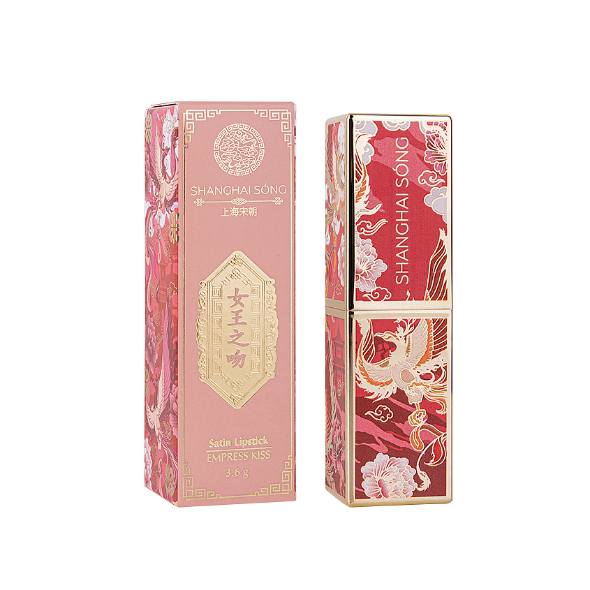 Изображение товара SHANGHAI SONG Сатиновая помада Empress Kiss, № 006 Royal, 3.6 г