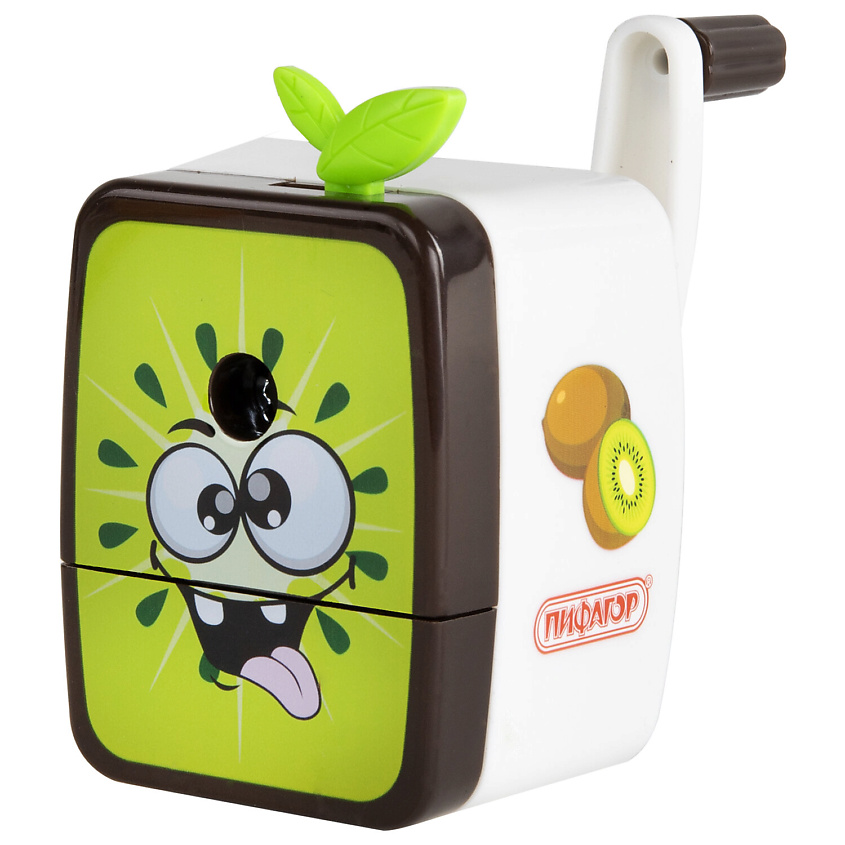 Изображение товара ПИФАГОР Точилка механическая "Киви", Точилка механическая ПИФАГОР Киви