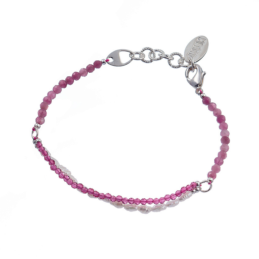 Изображение товара LANZEROTTI Браслет, Monroe, турмалин, жемчуг, кристаллы, 1 шт