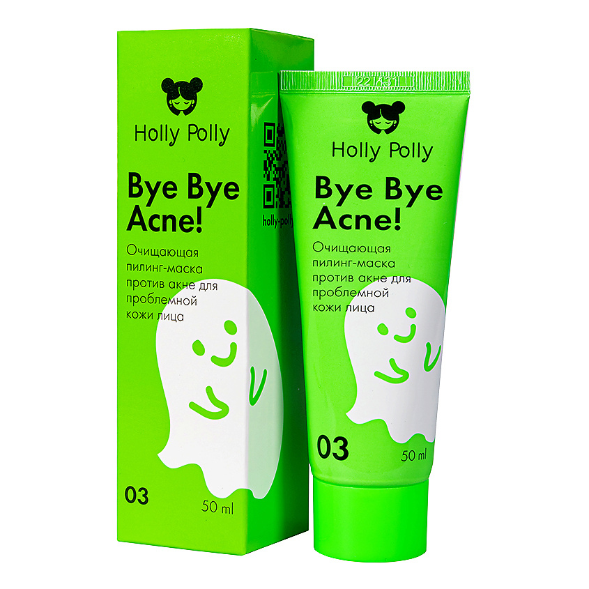 Изображение товара HOLLY POLLY Очищающая Пилинг-Маска Bye Bye Acne 50 мл для проблемной кожи лица