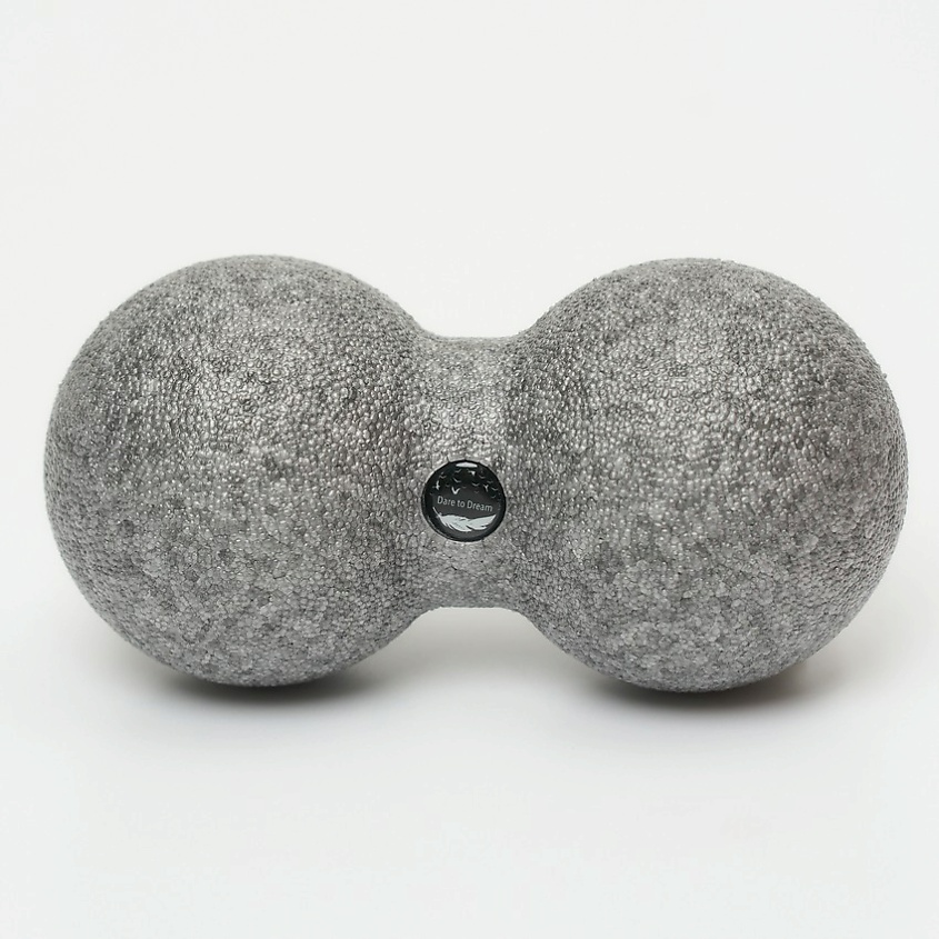 Изображение товара DARE TO DREAM Массажный двойной гладкий мяч МФР для всего тела, серый