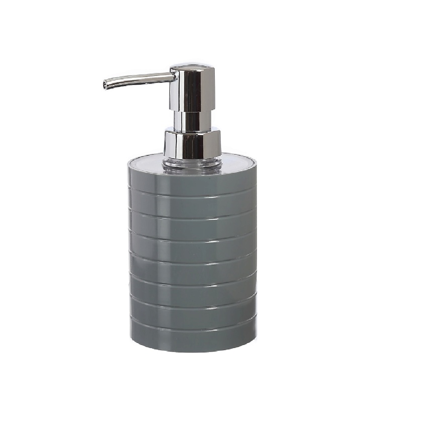 Изображение товара Дозатор для жидкого мыла Linea VANSTORE серый пластик для ванной