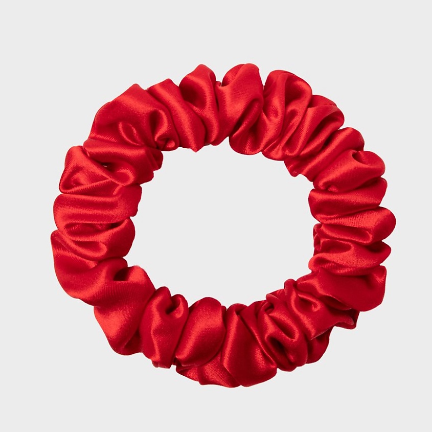 Изображение товара SILK UNIVERSE Шелковая резинка для волос, Красный