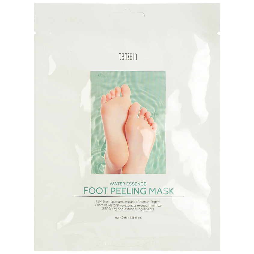 Изображение товара TENZERO Маска-носочки для ног отшелушивающая Foot Peeling Mask, 40 мл