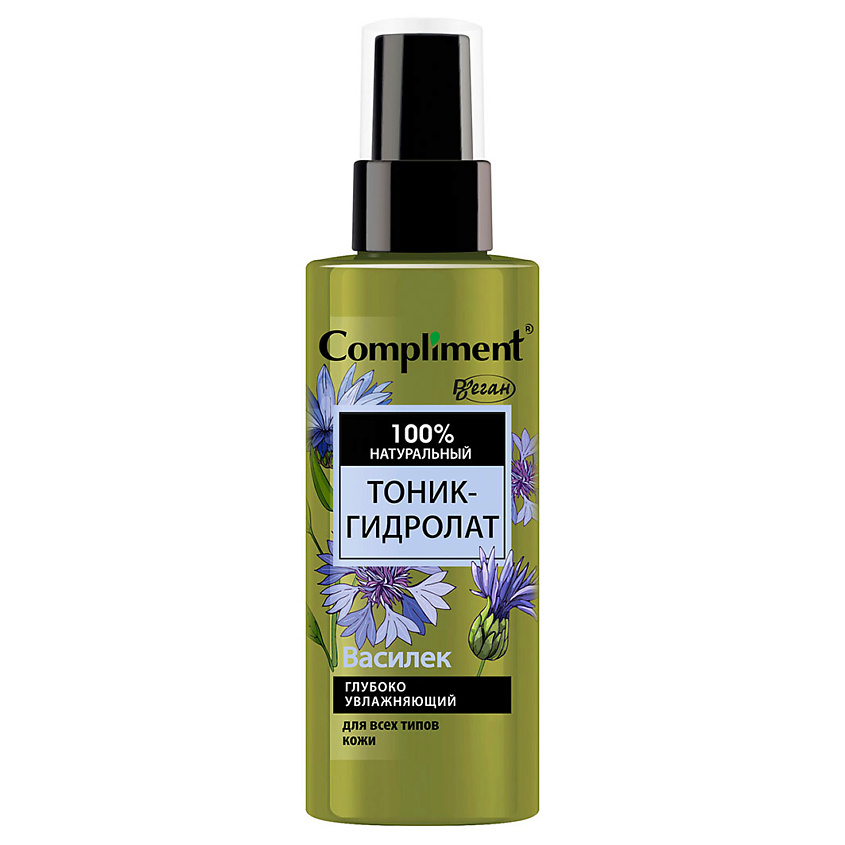 Изображение товара COMPLIMENT Тоник-гидролат Василек глубоко увлажняющий, 150 мл