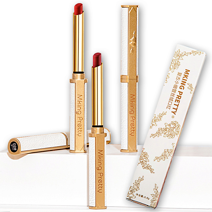 Изображение товара MKING PRETTY Матовая помада для губ, Красная