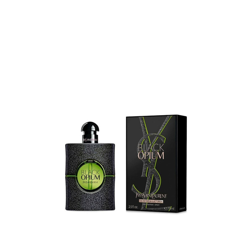 Изображение товара Yves Saint Laurent Black Opium Illicit Green женская парфюмерная вода 75мл