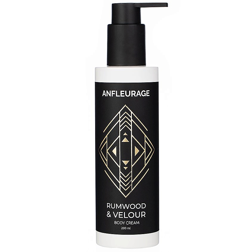 Изображение товара ANFLEURAGE Парфюмированный крем для тела и рук Rumwood & Velour мужской, Ром/корица/ваниль
