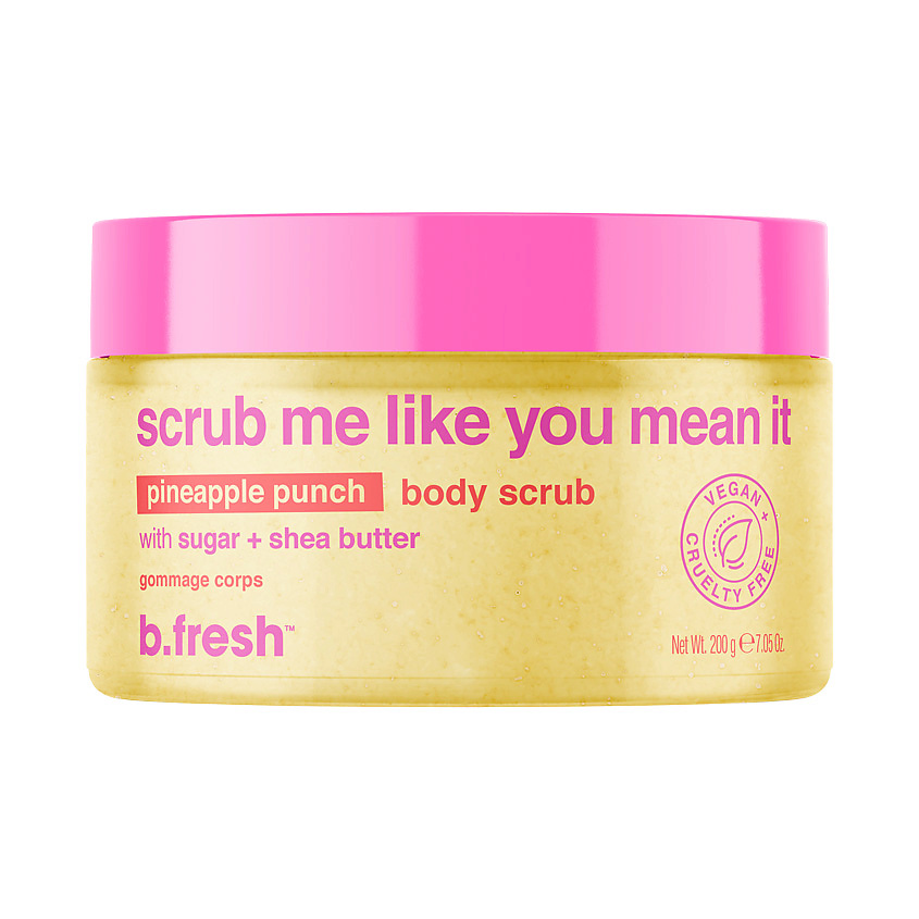 Изображение товара B.FRESH Скраб для тела scrub me like you mean it body scrub, 200 г