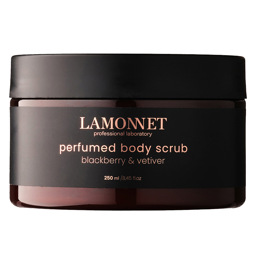 Изображение товара LAMONNET Скраб для тела парфюмированный, с маслами. Лист смородины и ветивер, 250 мл