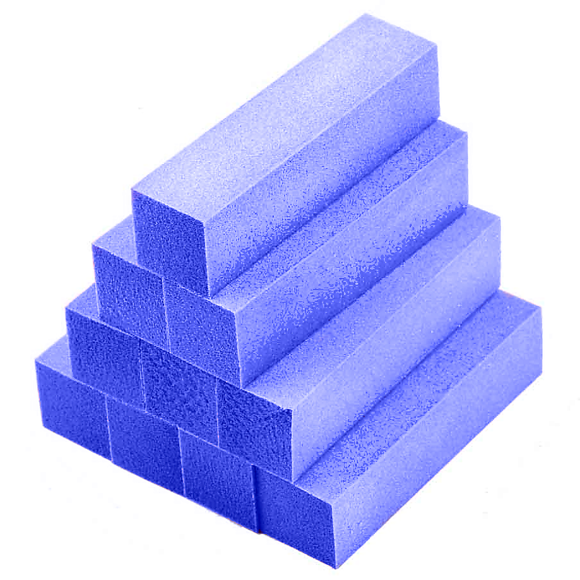 Изображение товара GET THE REASON LAKBERRY Набор бафов для шлифовки ногтей, Синий