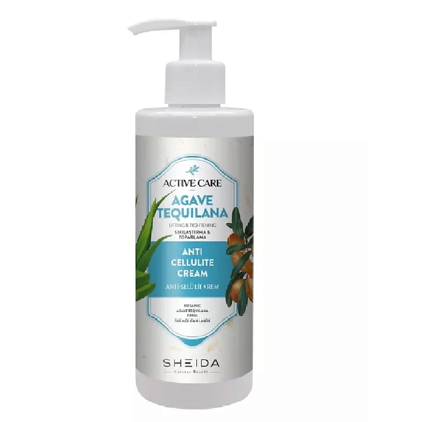 Изображение товара SHEIDA Антицеллюлитный Крем с Экстрактом Агавы Текилана, 250 мл