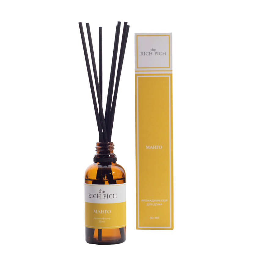 Изображение товара Аромадиффузор для дома МАНГО 50 мл с палочками стильный и длительный аромат