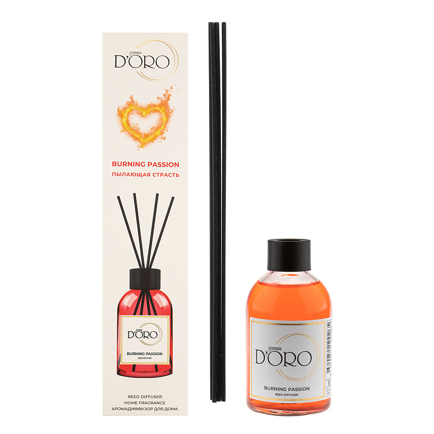 Изображение товара GAMMA D'ORO Диффузор ароматизатор Пылающая страсть 100 мл