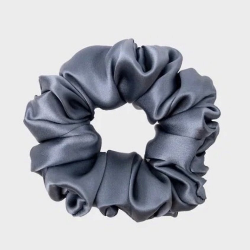 Изображение товара SILK UNIVERSE Шелковая резинка для волос Макси, Серый