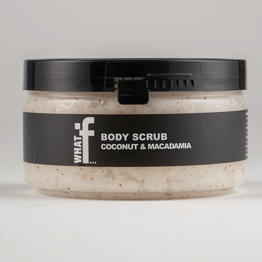 Изображение товара WHAT IF Скраб для тела COCONUT & MACADAMIA, 400г, запах макадамии