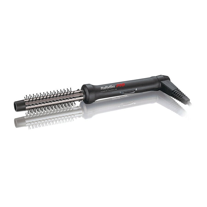 Изображение товара BABYLISSPRO Щипцы для завивки волос Titanium Tourmaline Hot Brush BAB289TTE 18 мм, Черный
