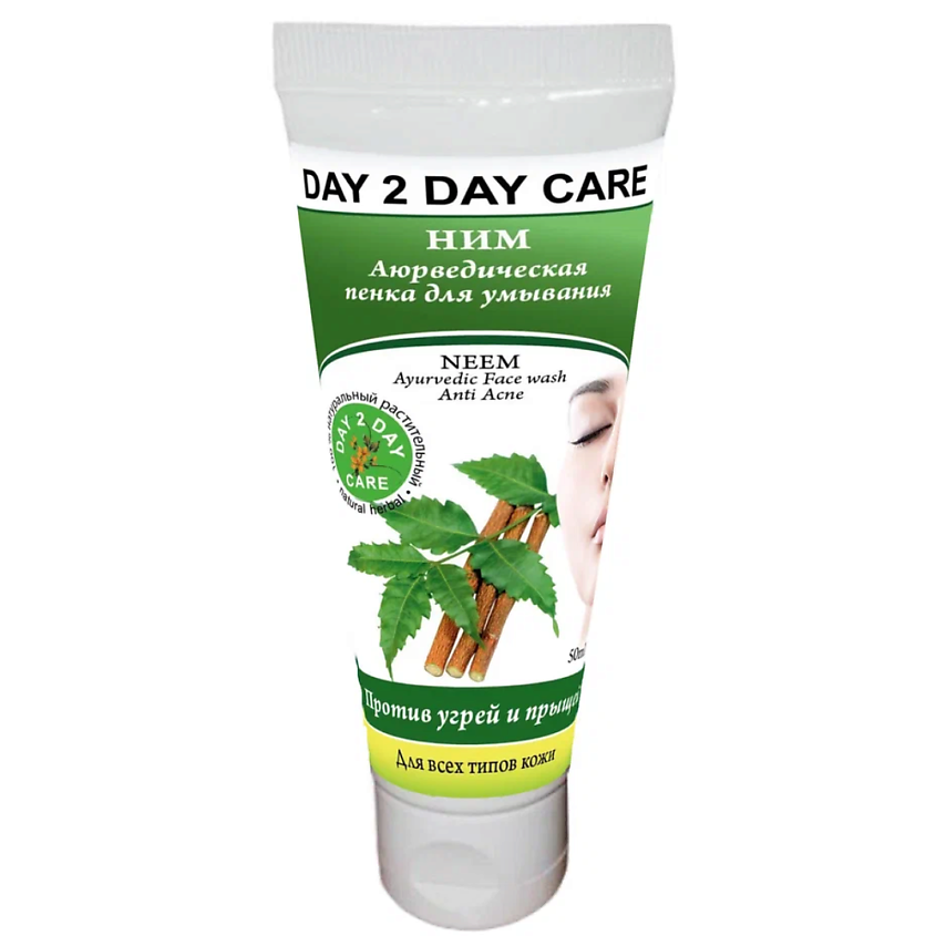 Изображение товара Аюрведическая пенка для умывания Ним Day 2 Day Care натуральное очищение 50 мл