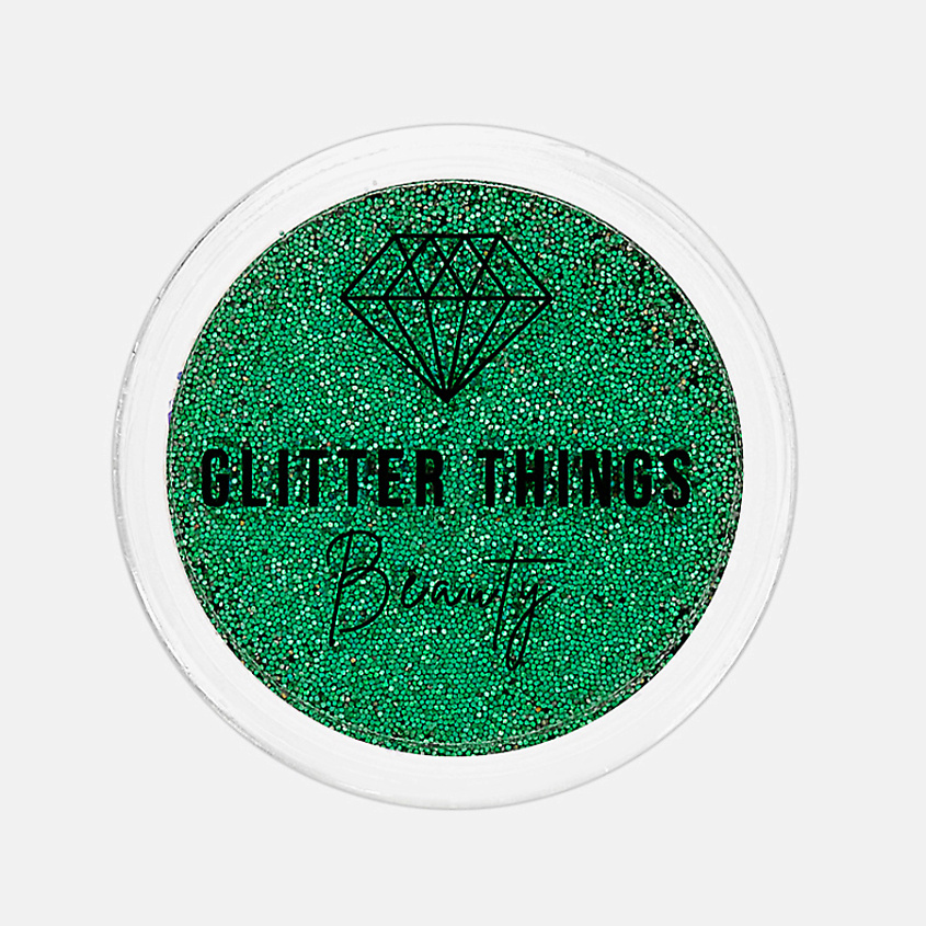 Изображение товара GLITTER THINGS Глиттер Гель Блёстки для глаз, лица и тела "Шрек", Зеленый