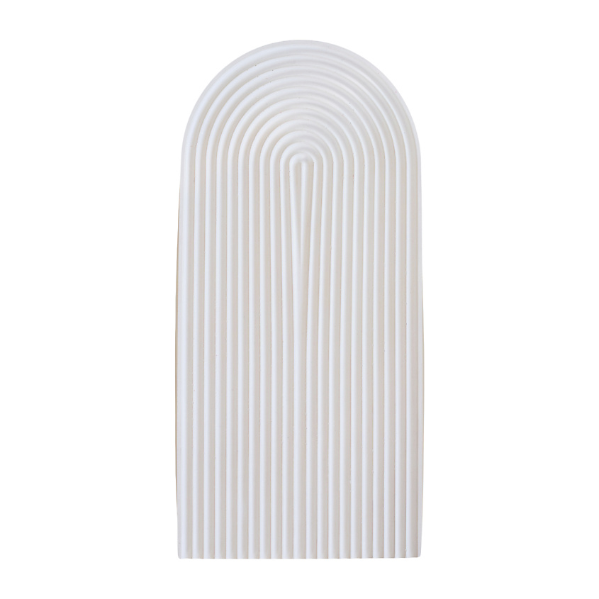 Изображение товара ROKKYHOME Поднос декоративный Волна, цвет: Белый