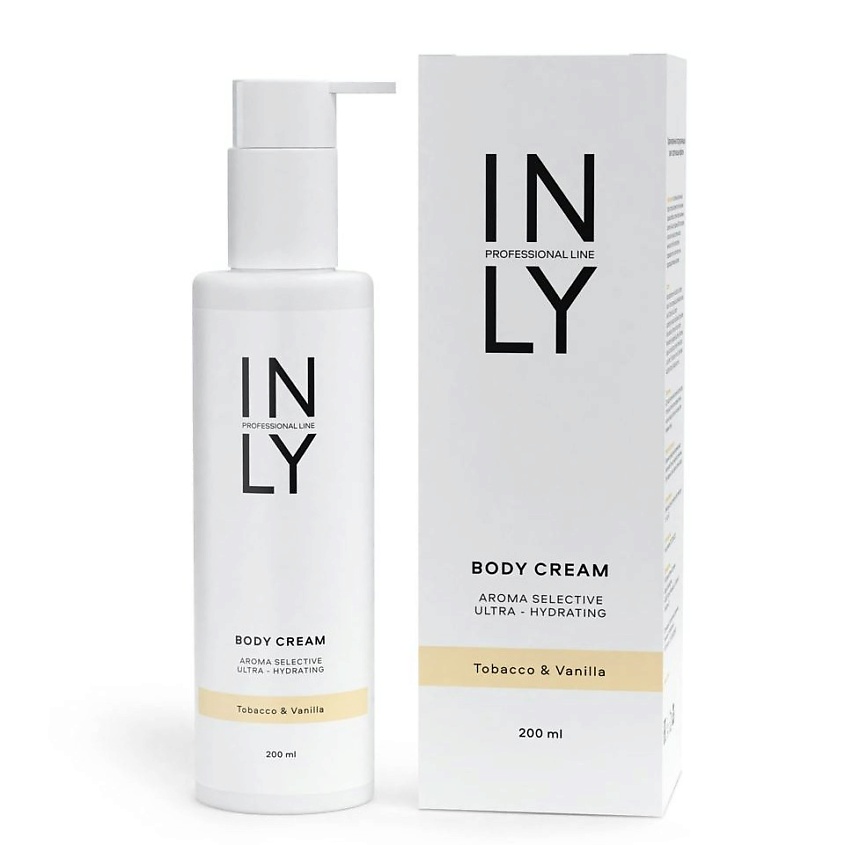 Изображение товара INLY Экстраувлажняющий крем для тела с ароматом табак-ваниль, 1шт