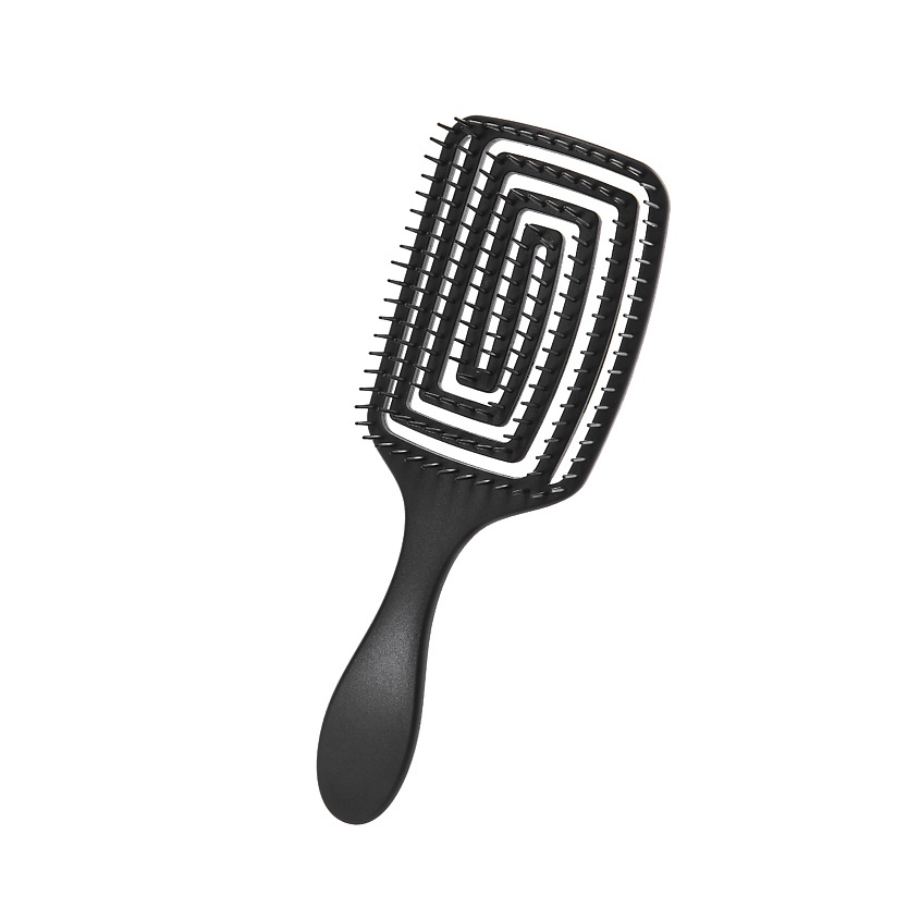 Изображение товара CHELAY Арома-расческа массажная для волос с нотками винограда, Черный