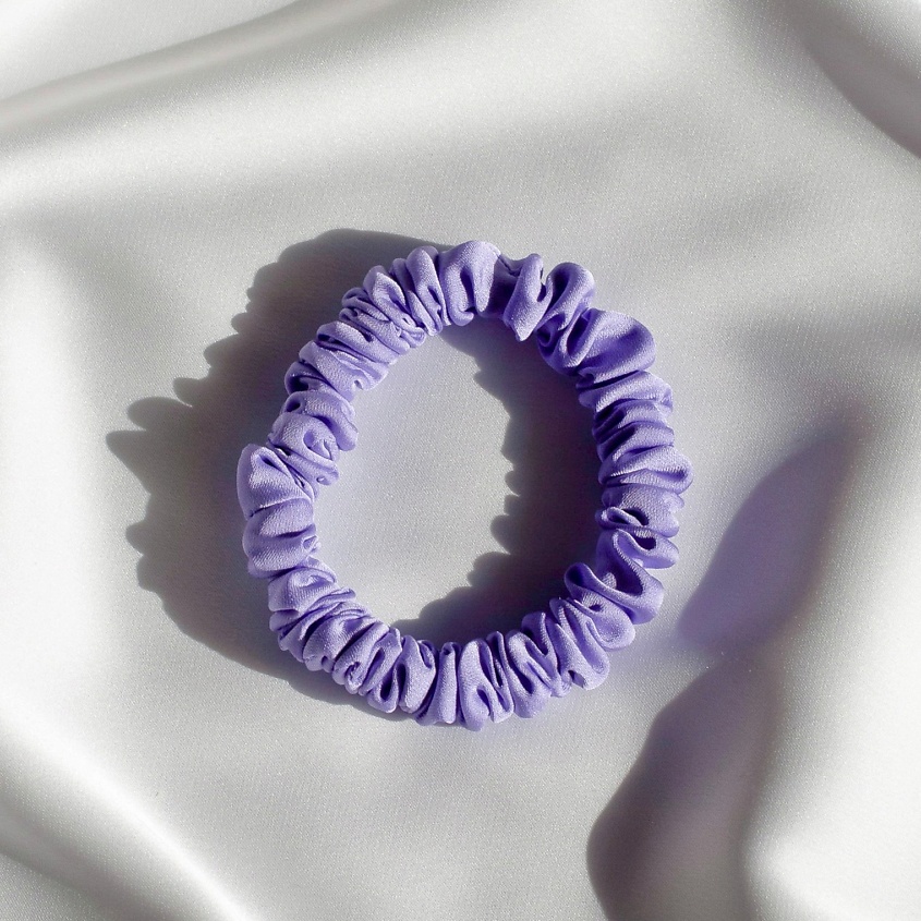 Изображение товара Резинка для волос 8 HORAS of Silk из искусственного шелка, Violet, 1 см