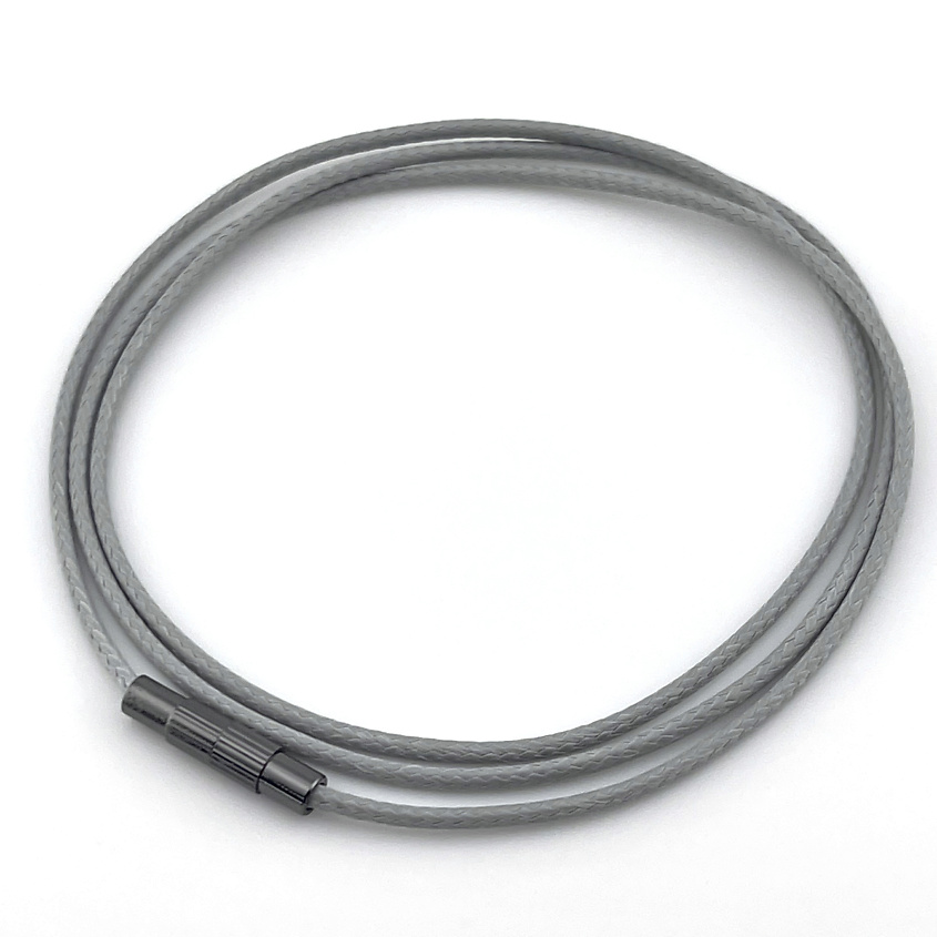 Изображение товара Шнурок для крестика и бижутерии со стальным замком 60 см ROK HAIR