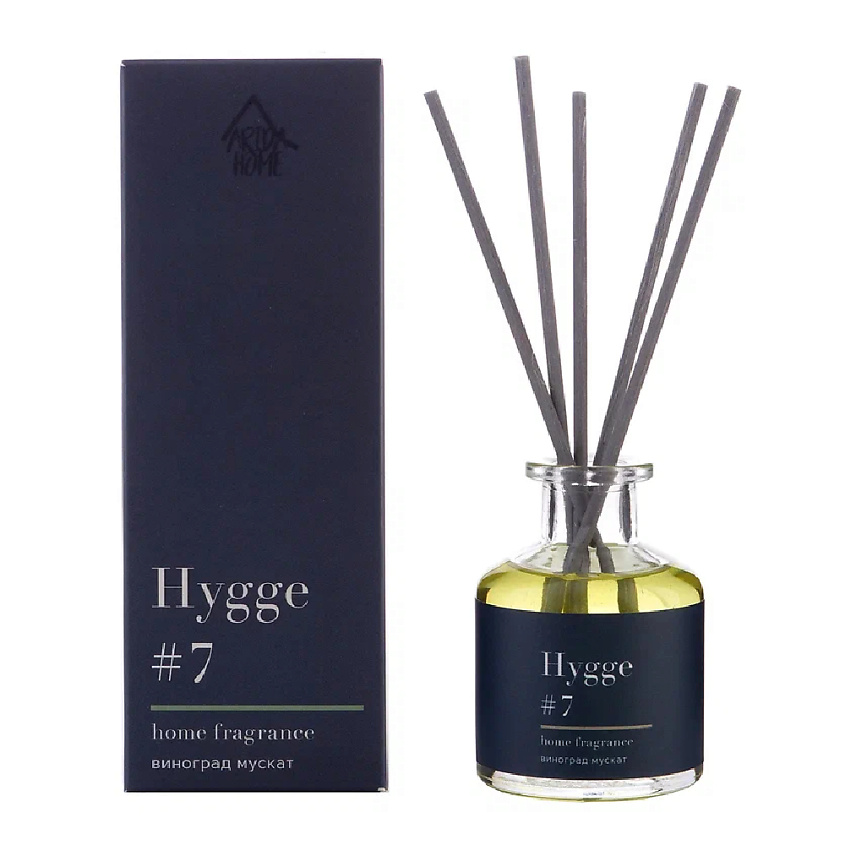 Изображение товара ARIDA HOME Аромадиффузор Hygge Виноград мускат 100 мл аромат для дома