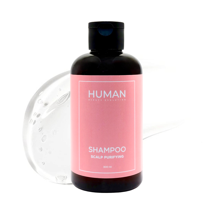 Изображение товара HUMAN BEAUTY EVOLUTION Шампунь для волос женский для ухода за кожей головы, 300 мл