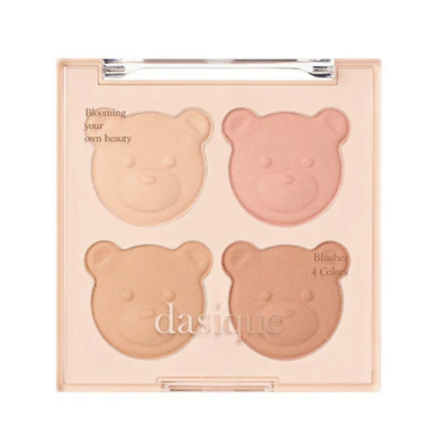Изображение товара DASIQUE Лимитированная палитра румян, #16 Brown Bear