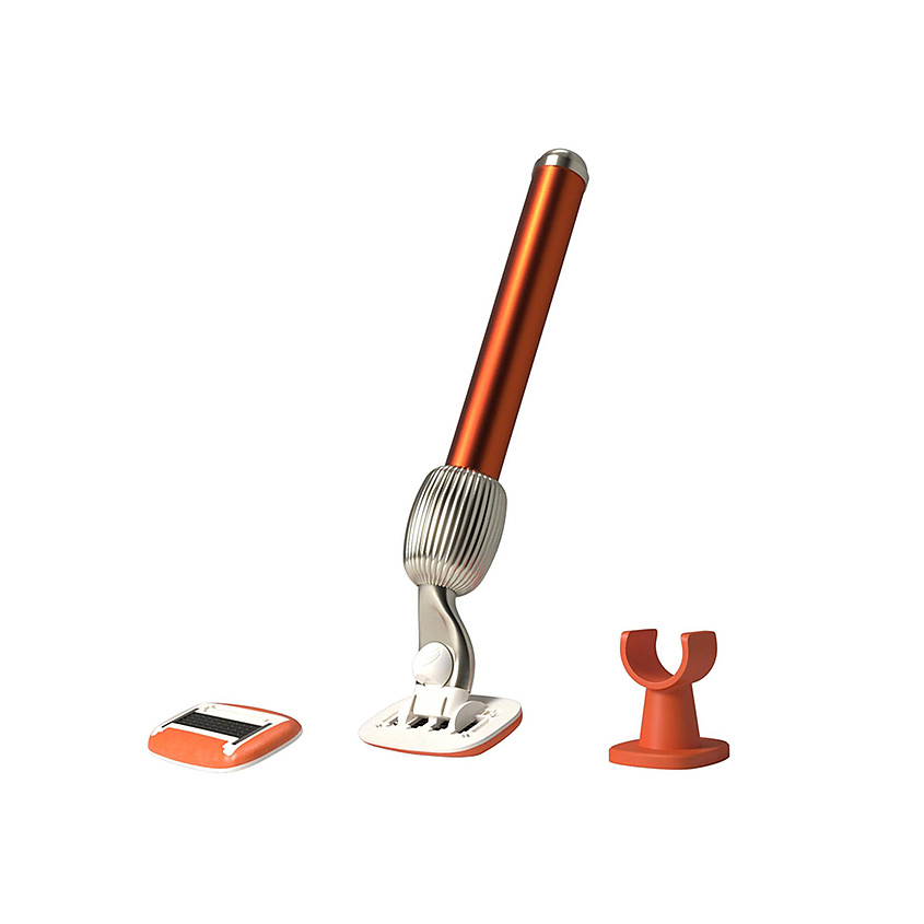 Изображение товара FLER Набор для бритья оранжевый Shaving, 4 шт