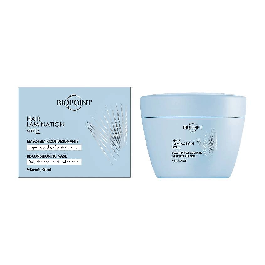 Изображение товара BIOPOINT PERSONAL Маска ламинирующая для тусклых, поврежденных и ломких волос Hair Lamination, 200 мл